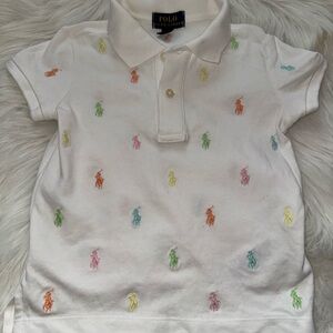 Toddler girl polo shirt